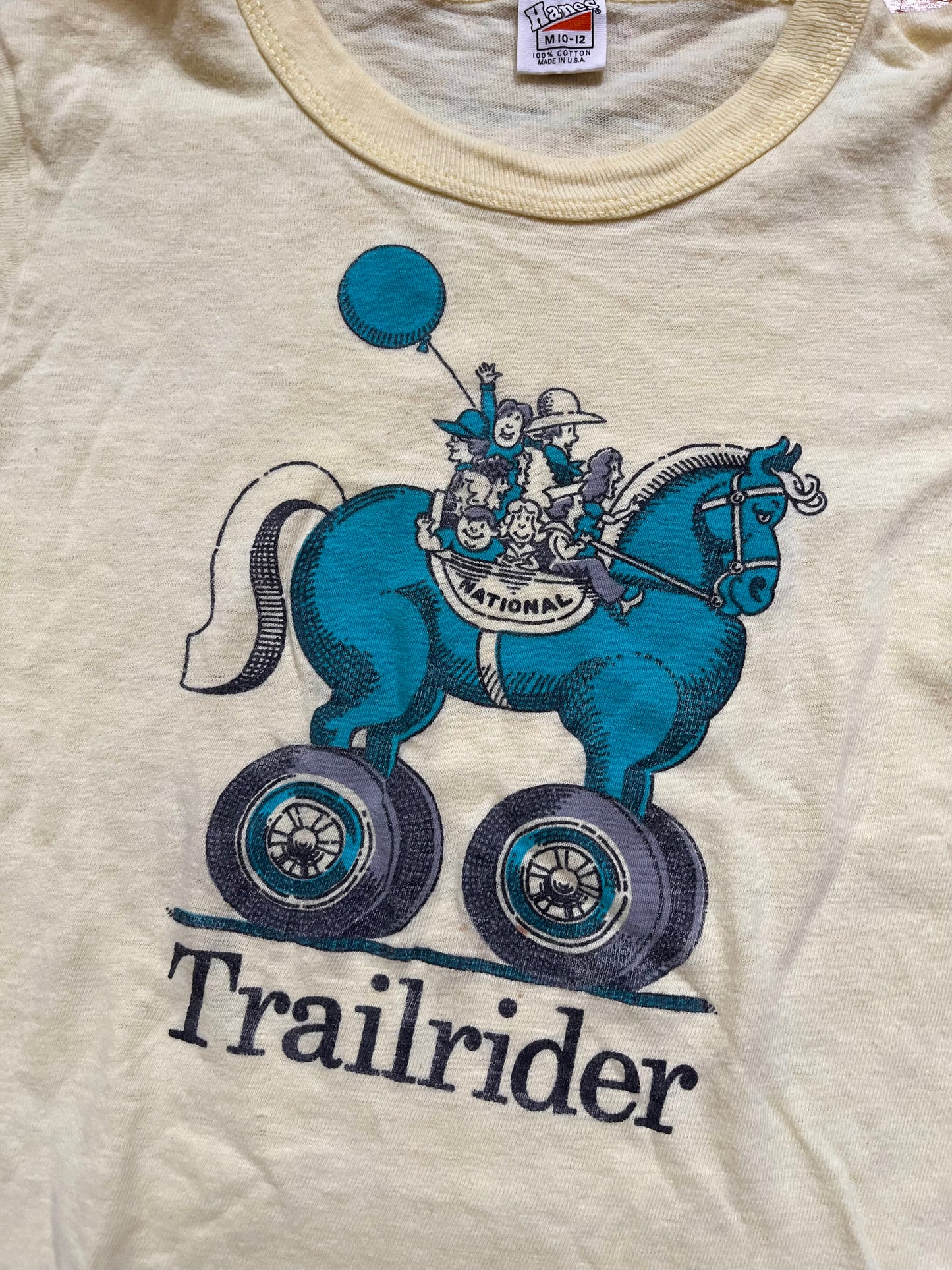 80’s KIDS Trailrider Hanes T-Shirt Sz M